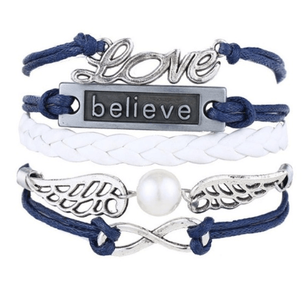 CORD BRACELET - BELIEVE