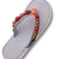 "SHIMMERING CORAL"  - INTERCHANGEABLE WOMEN'S SANDAL SNAP